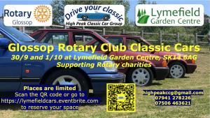 Glossop Rotary Car Show